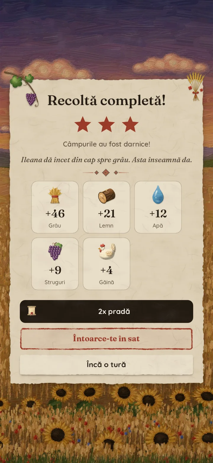 Aducând recolta acasă — răsplata unei ture de puzzle